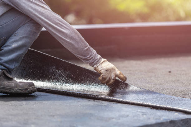 Professional Interior Drainage System technician working in Lakewood, NY